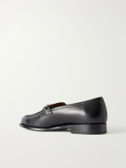 MORJAS - The Horsebit Leather Loafers - Black