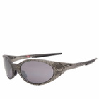 Oakley Eyejacket Redux Sunglasses in Matte Grey Ink Fingerprint/Prizm Black 
