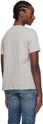 TOM FORD Gray V-Neck T-Shirt