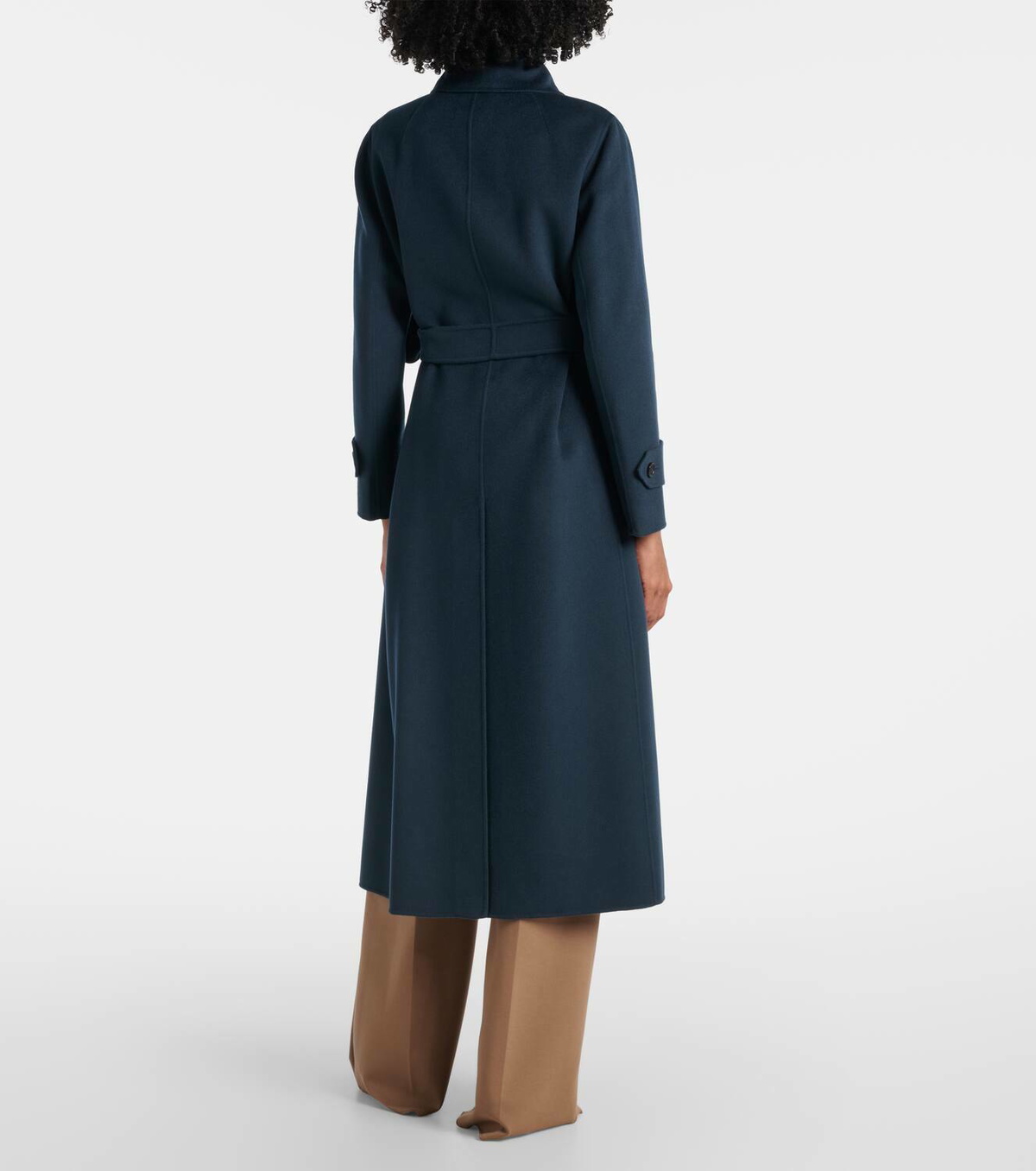 'S Max Mara Belted virgin wool coat