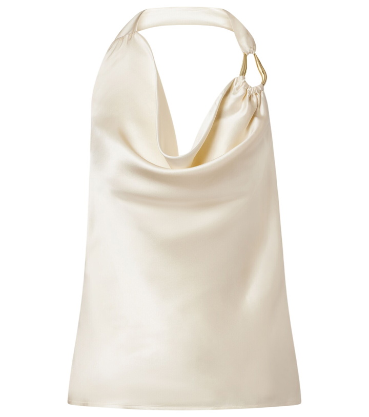 Photo: Rebecca Vallance Elise halterneck silk satin top