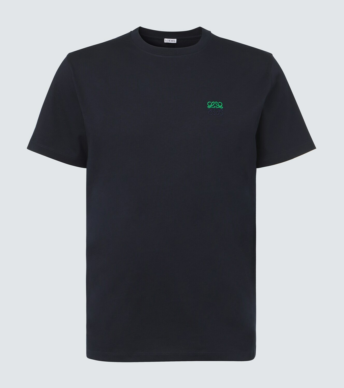 Loewe Logo embroidered cotton T-shirt