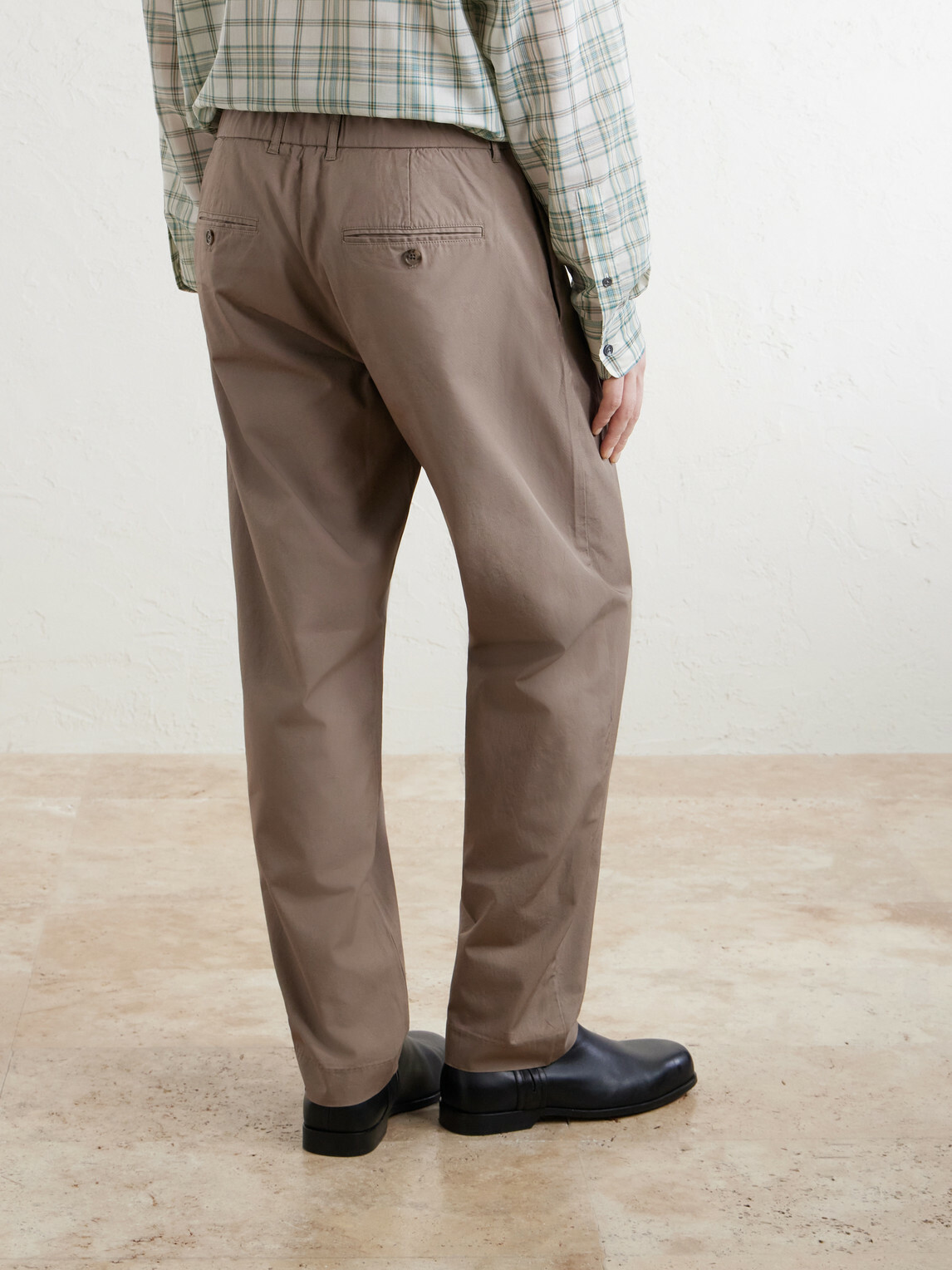 NN07 - Brendan 10042 Straight-Leg Organic Cotton-Blend Chinos - Brown