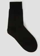 Alexander McQueen - Logo Intarsia Socks in Black
