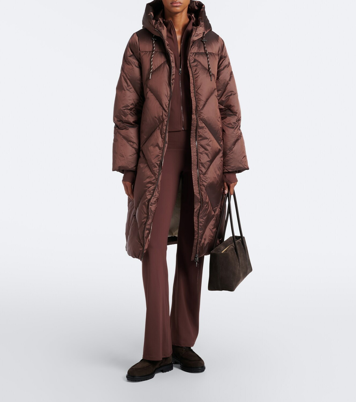 Varley Ashfield quilted down coat