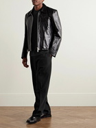A.PRESSE - Cashmere and Silk-Blend Jersey T-Shirt - Black