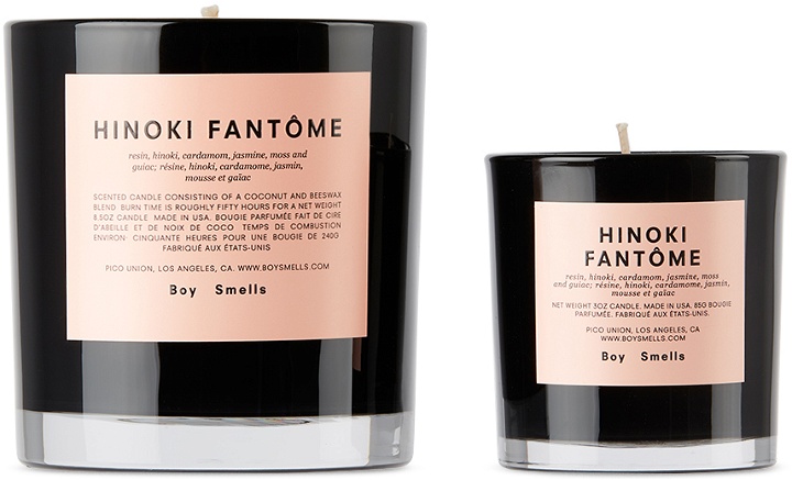 Photo: Boy Smells Hinoke Fantôme Twin Candle Set
