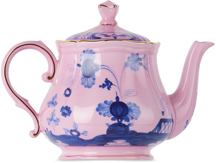 Photo: Ginori 1735 Pink Oriente Italiano Teapot