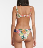 Zimmermann - Tropicana balconette bikini top