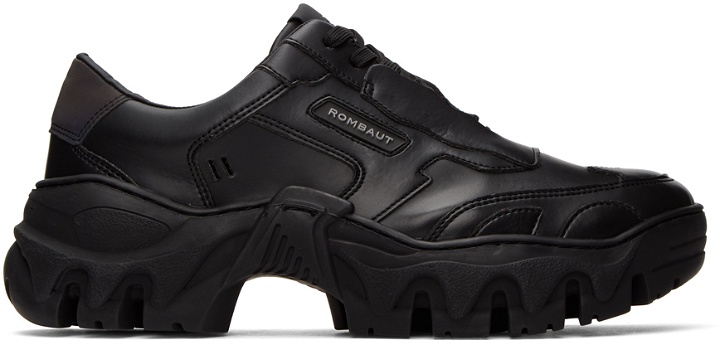 Photo: Rombaut Black Boccaccio II Low-Top Sneakers