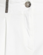 Peserico Womens Pants in White