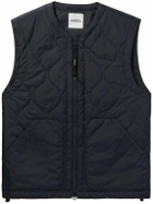 Aspesi - Quilted Padded Shell Gilet - Blue