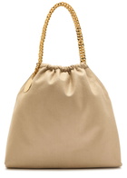 Stella Mccartney Falabella Drawstring Faux Suede Tote - Cream - One Size
