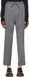 Winnie New York Grey Virgin Wool Trousers