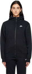 Nike Black Sportswear Zip Hoodie