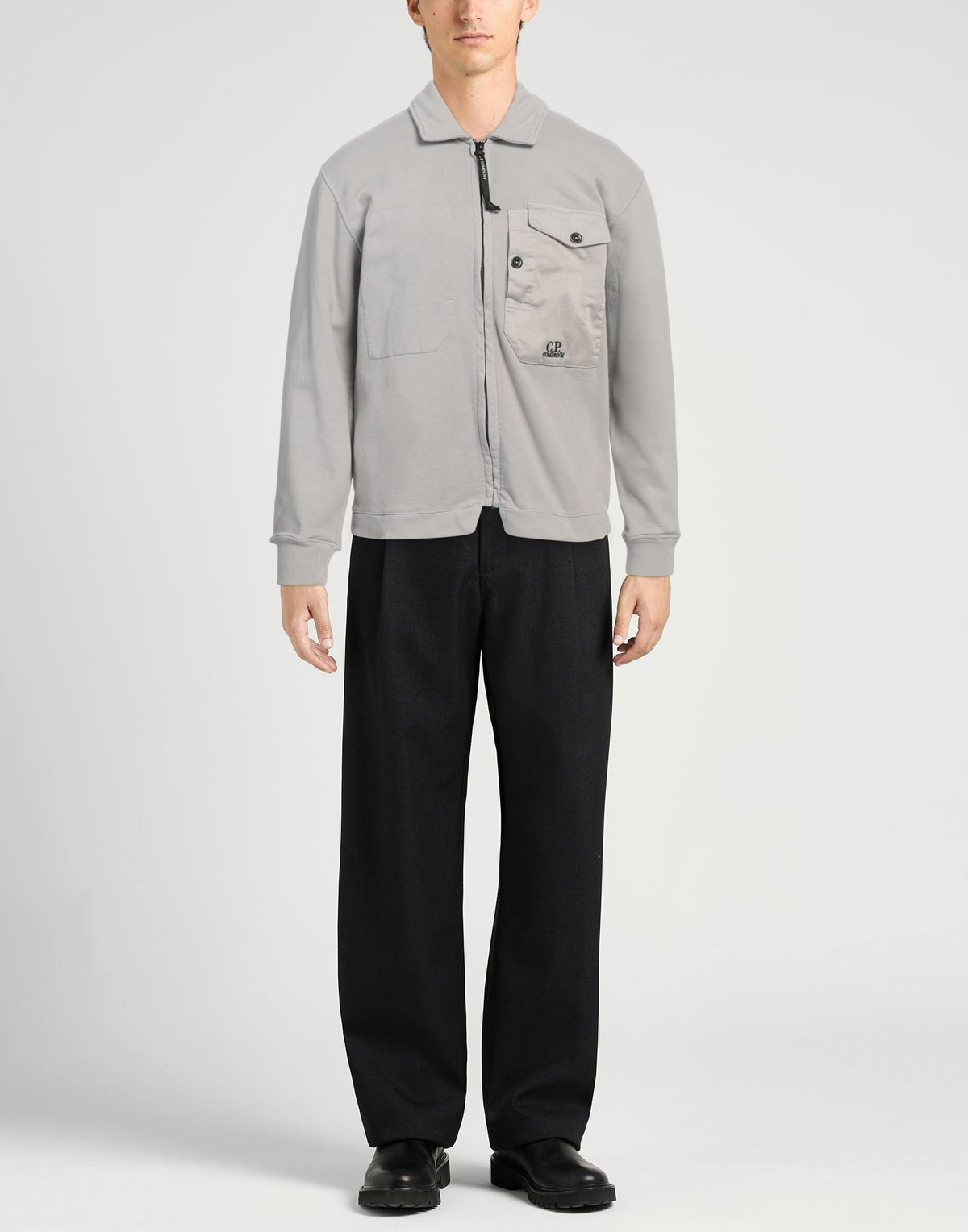 C. p. Company Mens Sweatshirt Light in Grey