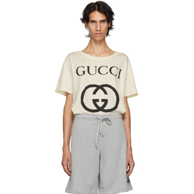 Photo: Gucci White New Logo T-Shirt