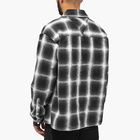 Represent Men's Flannel Shirt in Black White