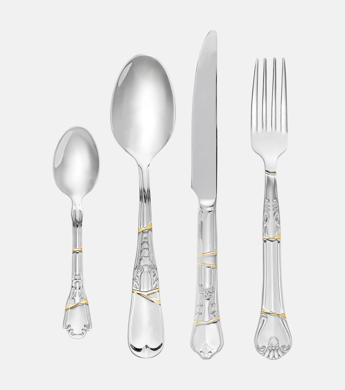 Seletti Kintsugi flatware set by Marcantonio Raimondi Malerba