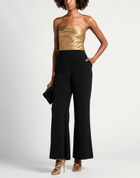 Lauren Ralph Lauren Womens Jumpsuit in Gold