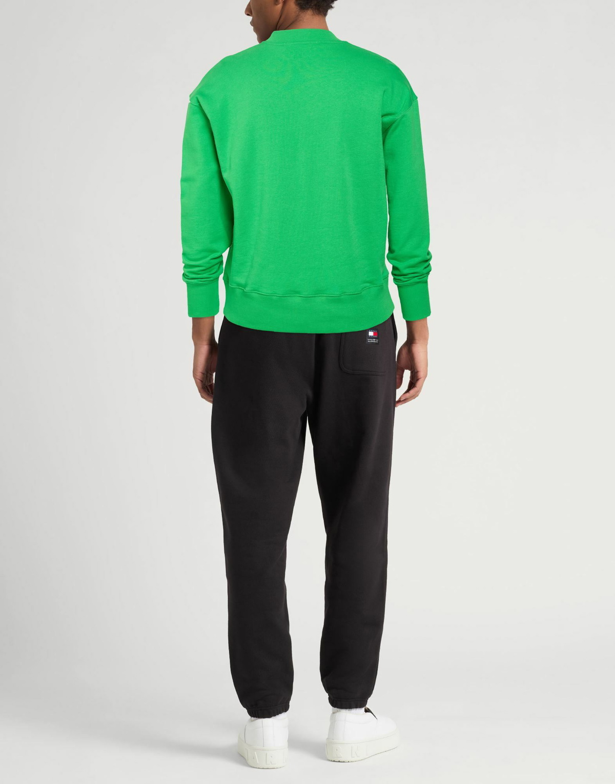 Msgm Mens Sweatshirt Lime in Green