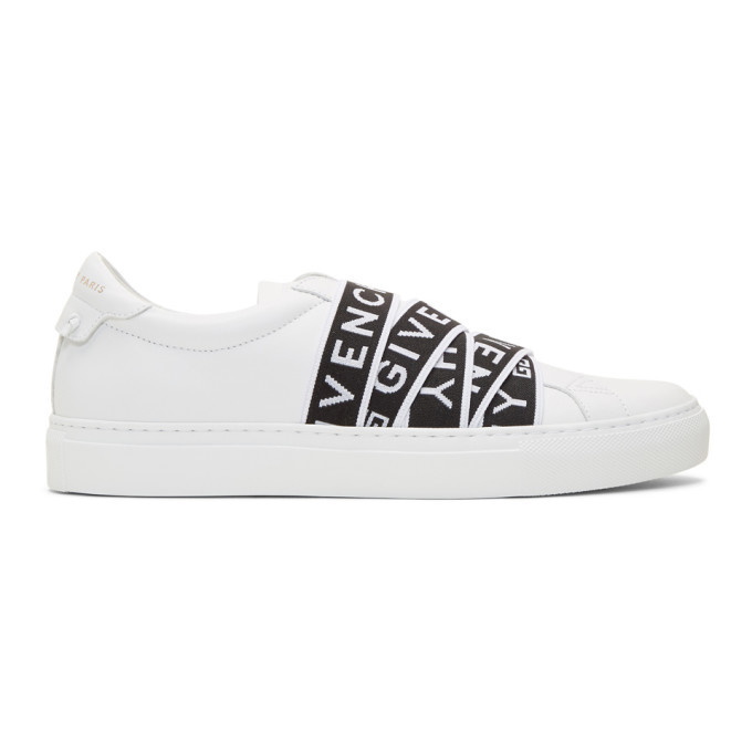 Photo: Givenchy White 4G Urban Knots Sneakers