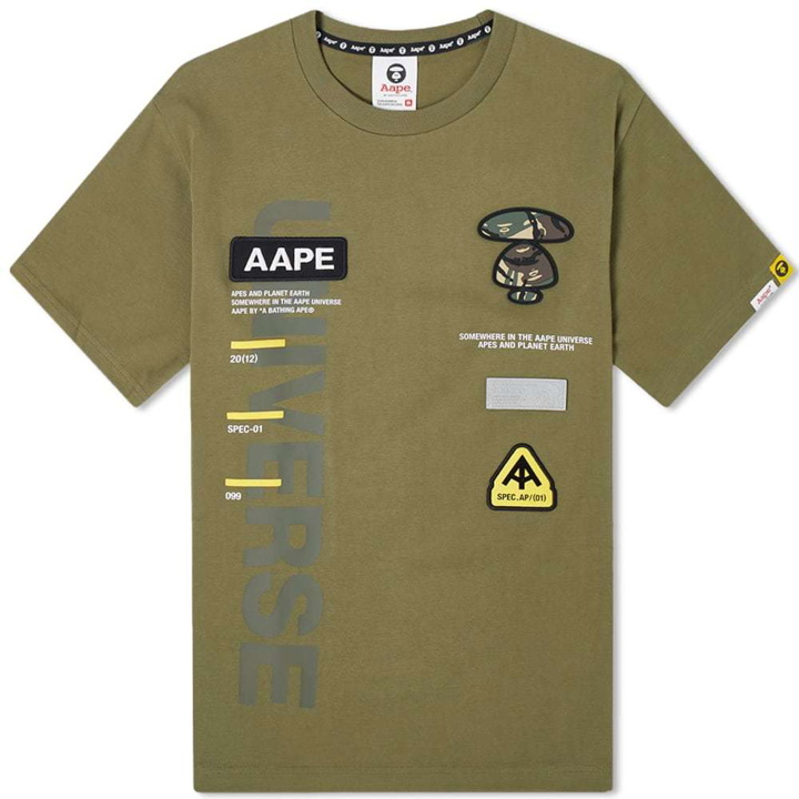 Photo: AAPE Multi Print Apunvs Tee