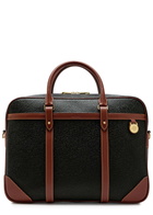 Mulberry Heritage Grained Leather Briefcase - Black - One Size