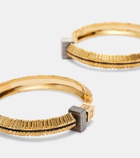 Balmain Perfume hoop earrings