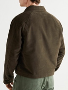 Miles Leon - Dahlia Cropped Cotton-Moleskin Jacket - Green