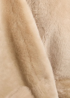 Arma Edha Shearling Sleeveless Jacket Off White
