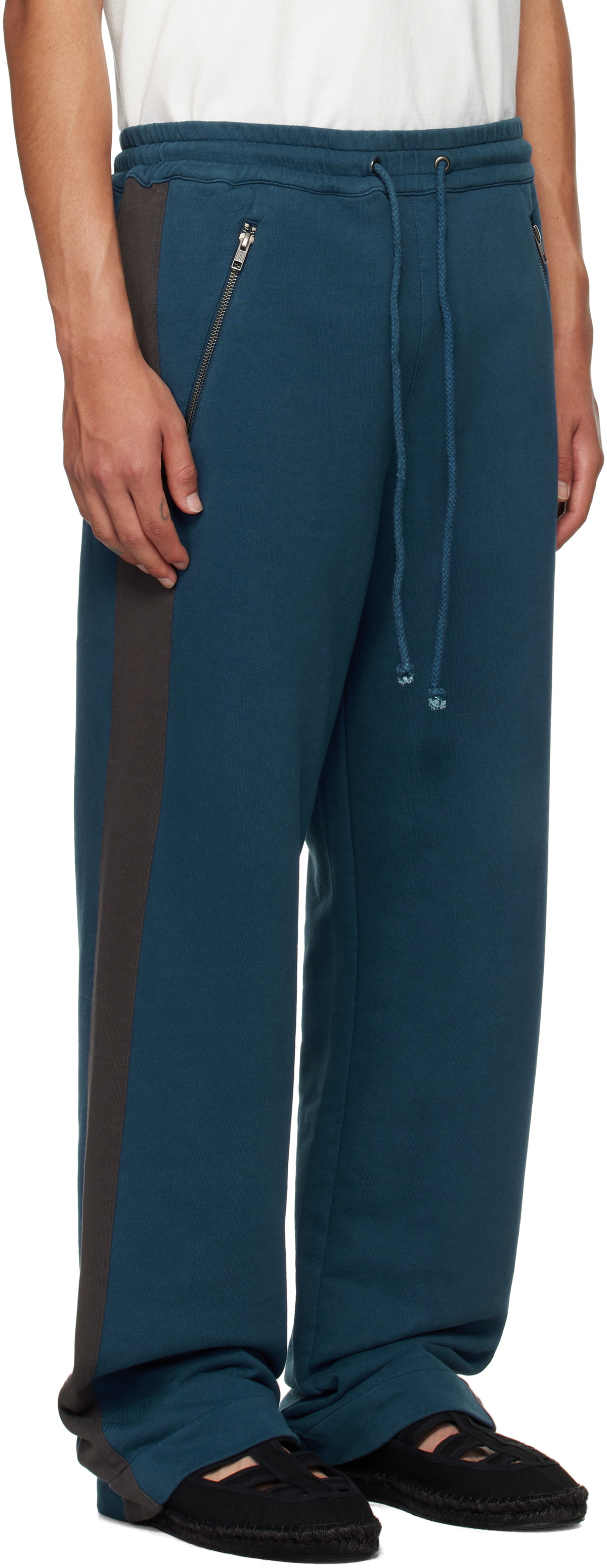 Gimaguas Navy Swan Track Pants