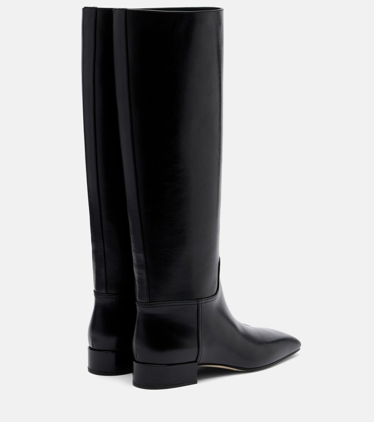 Christen Classic Square leather knee-high boots