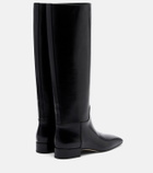Christen Classic Square leather knee-high boots