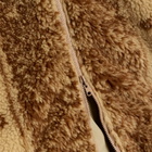 NOMARHYTHM TEXTILE Men's DYG Reversible Sherpa Fleece Hoodie in Beige