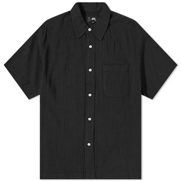 Photo: Stussy Wrinkly Cotton Gauze Shirt