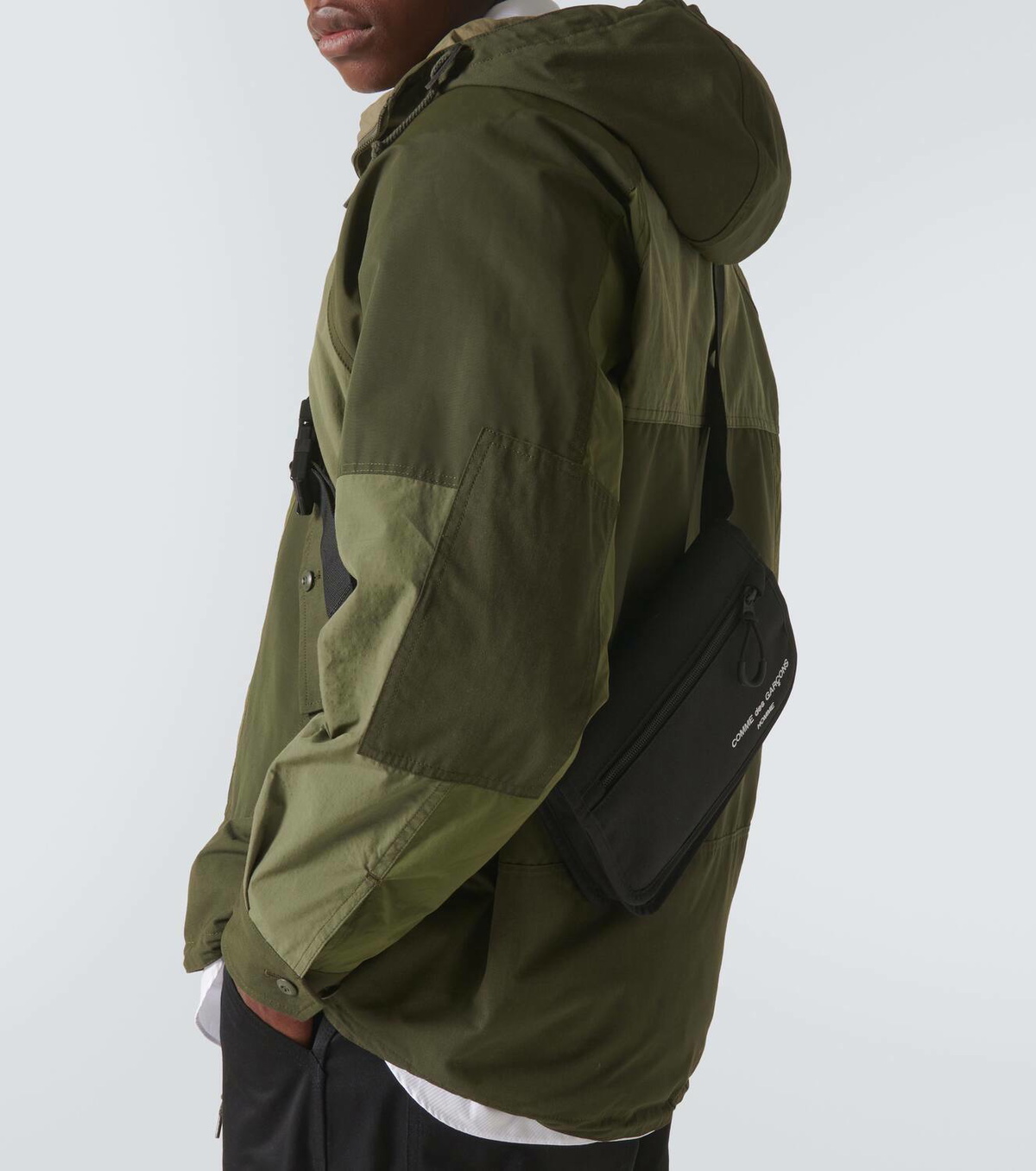 Comme des Garçons Homme x Porter Cordura checked crossbody bag