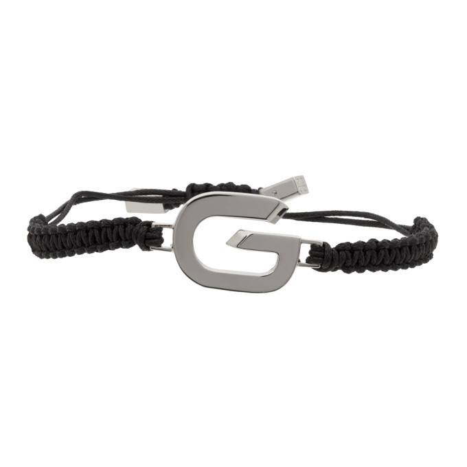 Photo: Givenchy Silver G Link Cord Bracelet