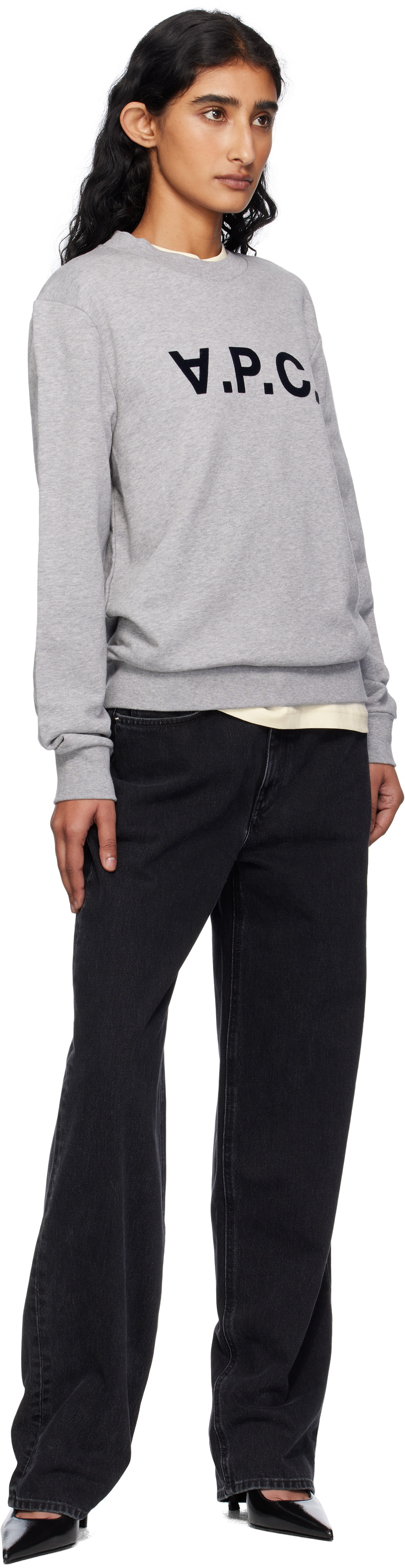 A.P.C. Gray Standard Grand VPC Sweatshirt