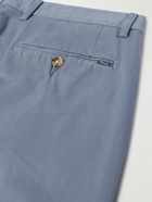 Polo Ralph Lauren - Slim-Fit Straight-Leg Cotton-Blend Twill Chinos - Blue