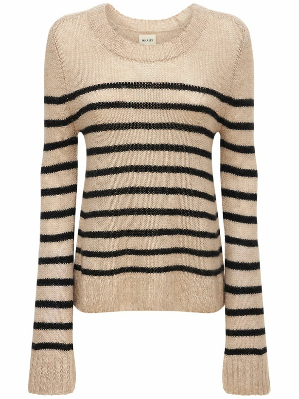 Photo: KHAITE - Tilda Mariner Stripe Cashmere Sweater