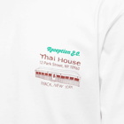 Reception Men's Long Sleeve Thai House T-Shirt in White