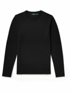 Incotex - Zanone Slim-Fit IceCotton T-Shirt - Black