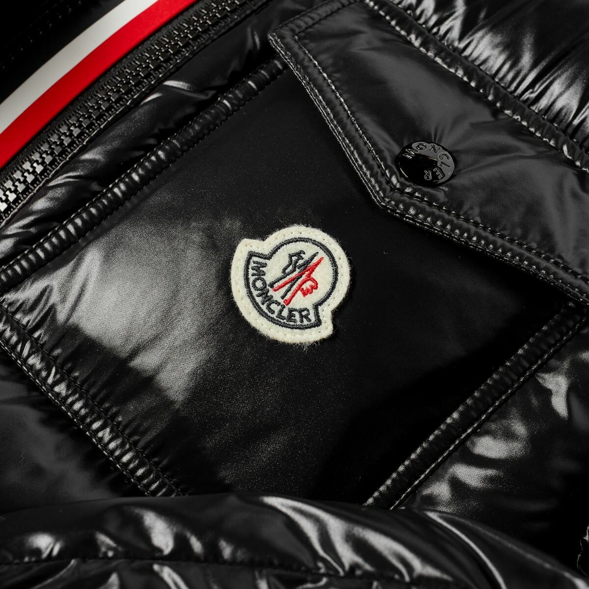 Moncler Men's Vermeille Hooded Jacket Black main image 1