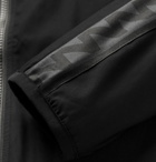 Nike Tennis - Rafa Embroidered Satin-Jersey Tennis Jacket - Black