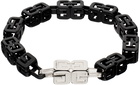 Givenchy Black G Cube Bracelet