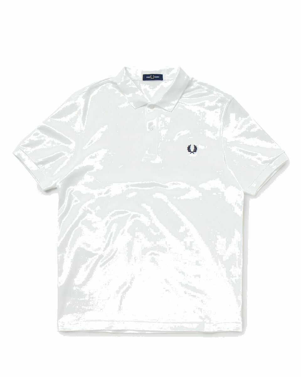Photo: Fred Perry Plain Fred Perry Shirt White - Mens - Polos
