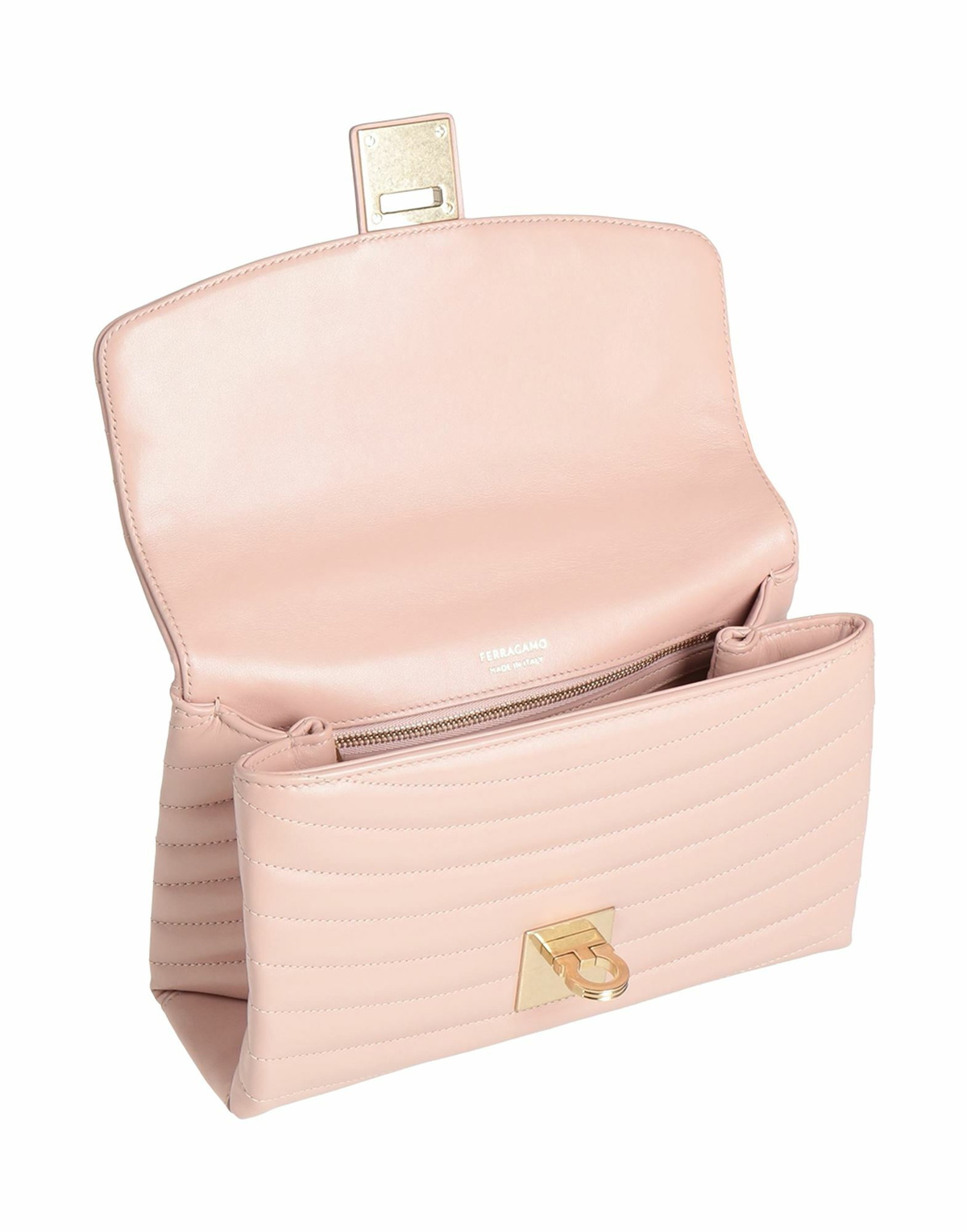 Ferragamo Womens Shoulder bag Antique rose