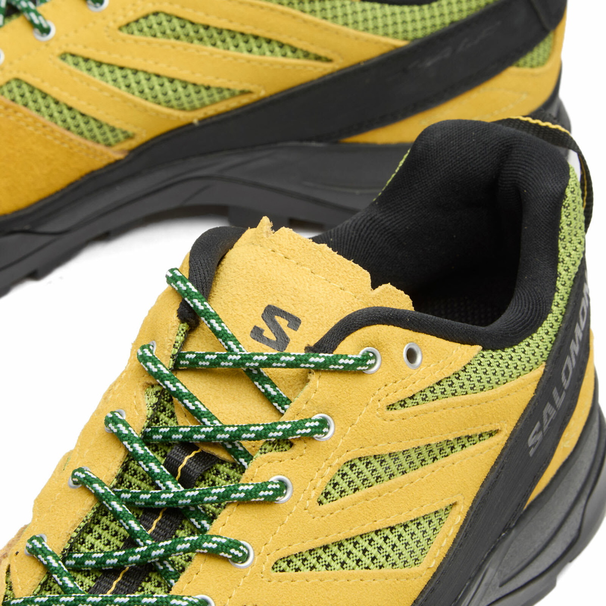 Salomon Men's X ALP WOVEN Sneaker in Beach Ball/Bright Chartreuse/Formal
