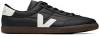 VEJA Black Panenka Leather Sneakers